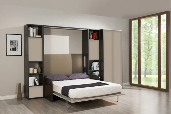 Letto a Scomparsa Verticale Singolo 90 - Set03SA - immagine 6